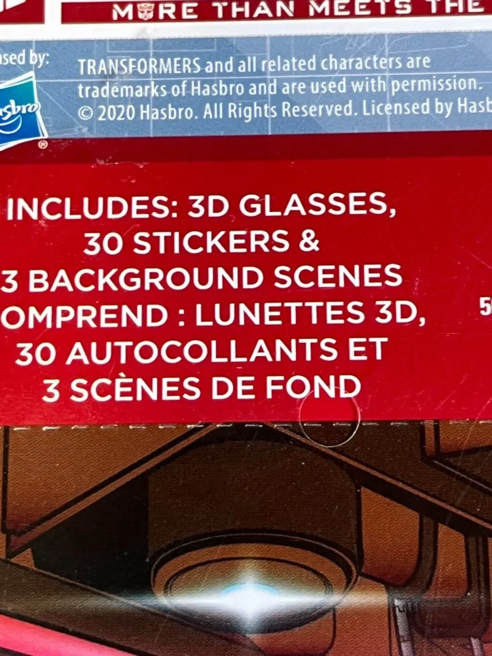 Trolls Jurasic Park Transformers 3d sticker